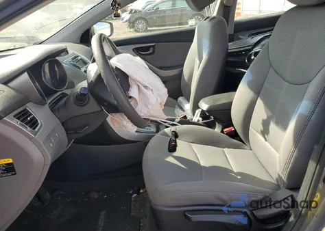 2013 Hyundai Elantra Gls from USA, damaged, VIN 5NPDH4AE7DH393404